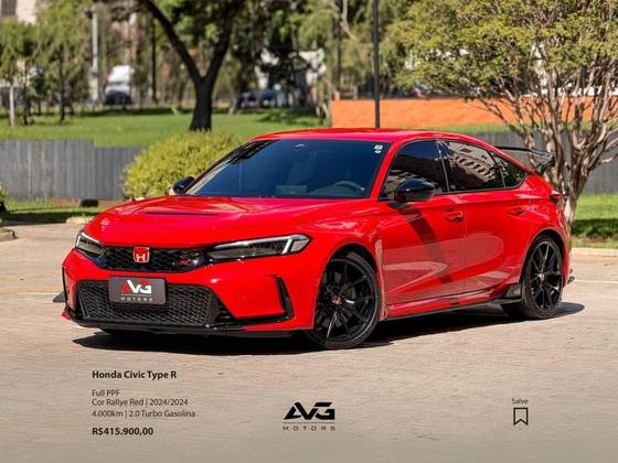 HONDA CIVIC 2.0 DI VTEC TURBO GASOLINA TYPE R MANUAL